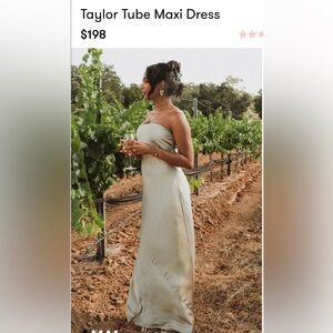 Show me your Mumu Taylor Tube dress